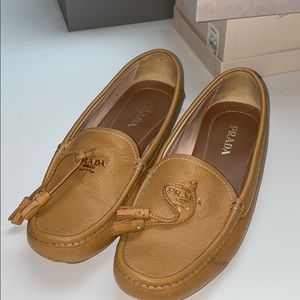 Prada Brown Leather Loafer